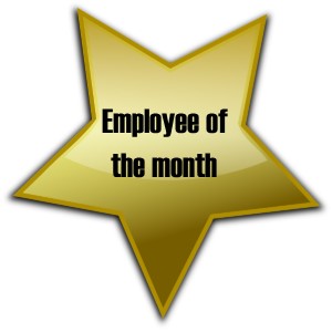 employee of the month star